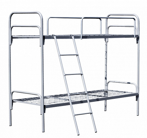 Кровать металлическая двухъярусная "Ритмика"